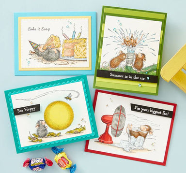Spellbinders House Mouse 6/2024 Collector Stamp Bundle
