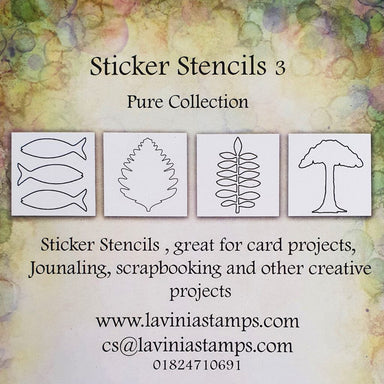 Lavinia Sticker Stencils Set 3