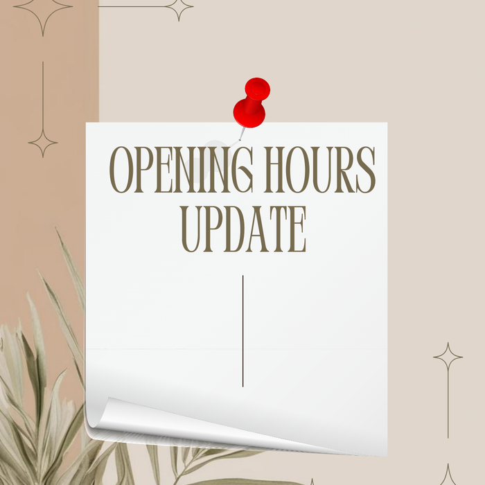New Store Hours