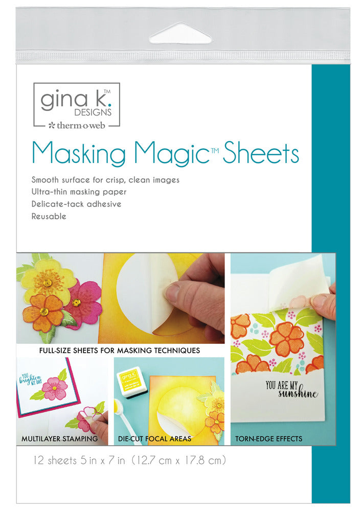 Gina K Masking Magic Sheets (12 Sheets)