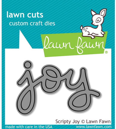 Lawn Fawn Scripty Joy Die