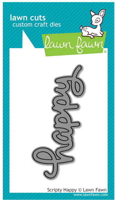 Lawn Fawn Scripty Happy Die
