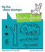 Lawn Fawn One in A Chameleon Flip-flop Stamp