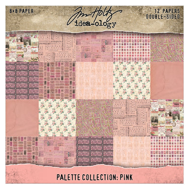 Idea-ology Palette Collection Pink 8X8 Paper Pad
