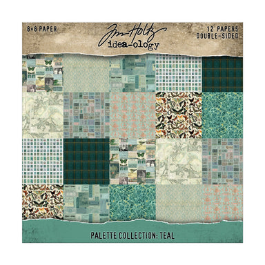 Idea-ology 8X8 Paper Palette Collection: Teal