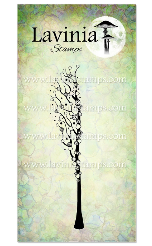 Lavinia Silversong Willow Left Clear Stamp