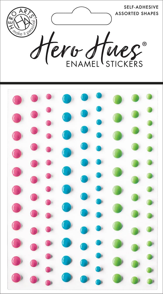 Hero Arts Birthday Hero Hues Enamel Dots