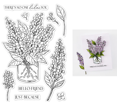 Hero Arts No One Lilac You Clear Stamp