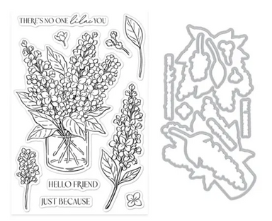 Hero Arts No One Lilac You Stamp & Cut