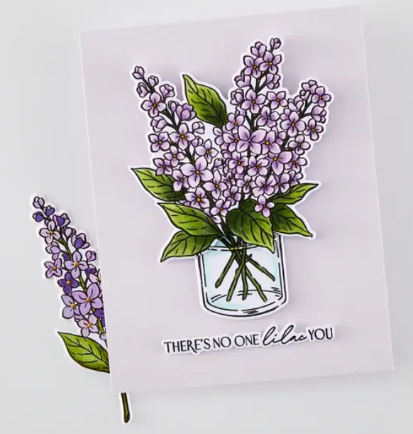 Hero Arts No One Lilac You Stamp & Cut