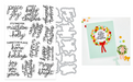 Hero Arts Very Merry Wishes Stamp/Die Bundle