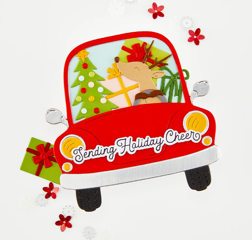 Hero Arts Beep Beep Holiday Extras Dies