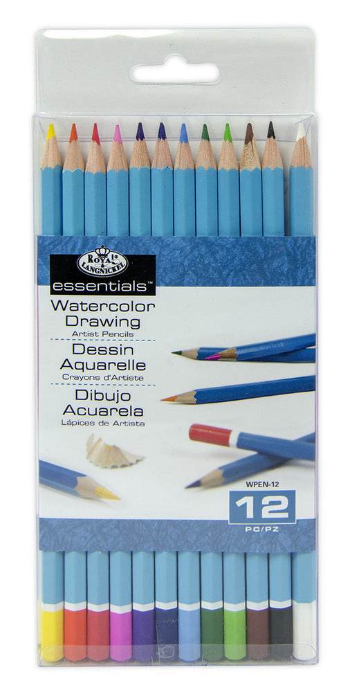 Royal Langnickel Watercolor Drawing Artist Pencils 12 PC