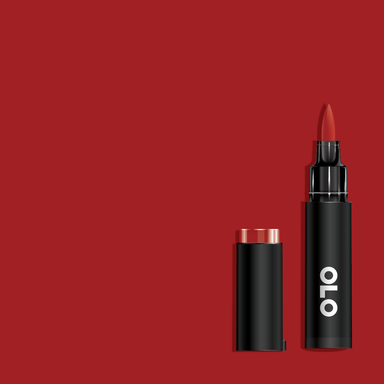 OLO Half Brush Marker R0.6 Cranberry