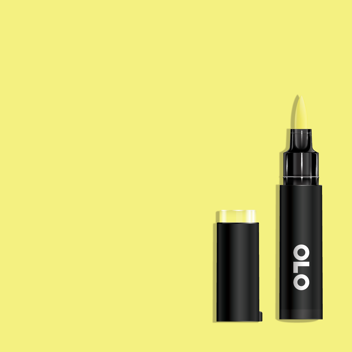 OLO Half Brush Marker Y1.2 Light Yellow