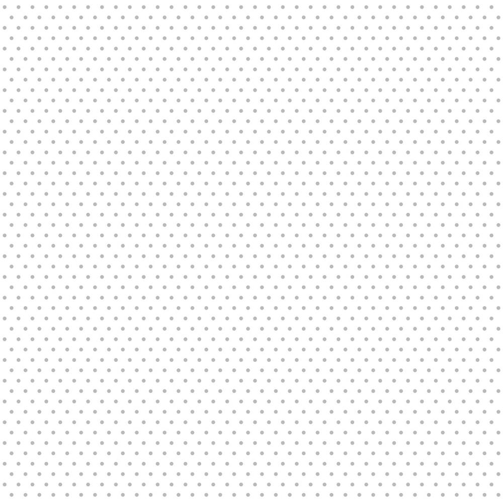 Coordinations White Small Dot 12X12 Cardstock (Single Sided)