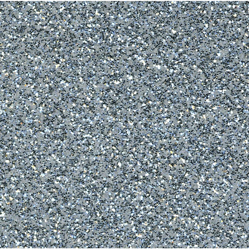 Coordinations Glitter Silk 12X12 Cardstock Silver Mist
