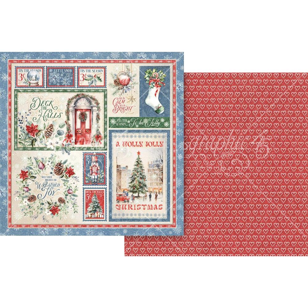 Graphic 45 Deck the Halls 12X12 Paper