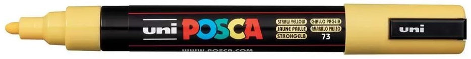 Posca Paint Marker Extra Fine Bullet Tip Straw Yellow