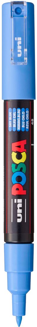 Posca Sky Blue Bullet Shaped 0.7mm Pen
