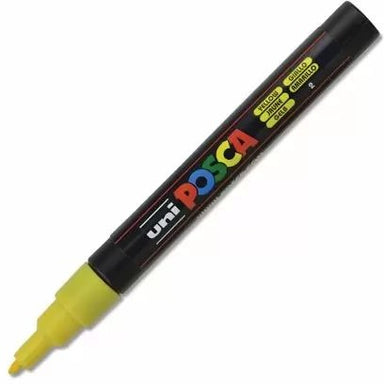 Posca Paint Pen Extra Fine Bullet Tip, Yellow