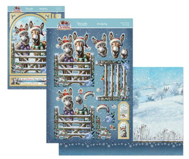 Hunkydory Festive Friends Adorable Scorable Kit