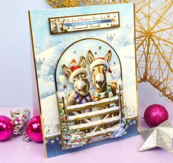 Hunkydory Festive Friends Adorable Scorable Kit