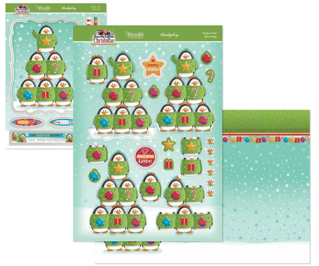 Hunkydory Penguin Tree Adorable Scorable