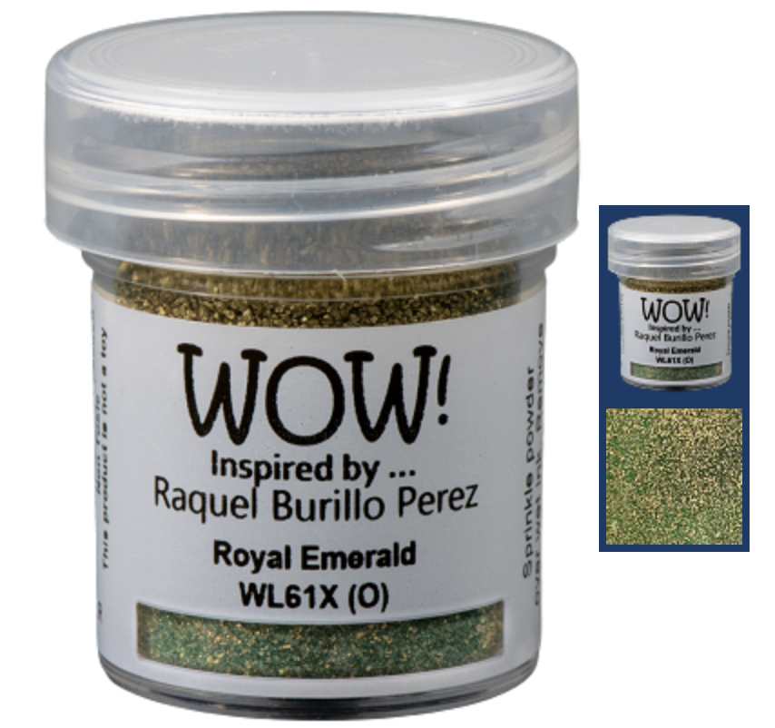 Wow Royal Emerald Embossing Powder