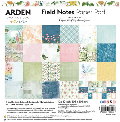 Arden Field Notes 12X12 Paper Pad