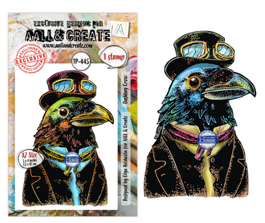Aall & Create Dashing Crow Clear Stamp