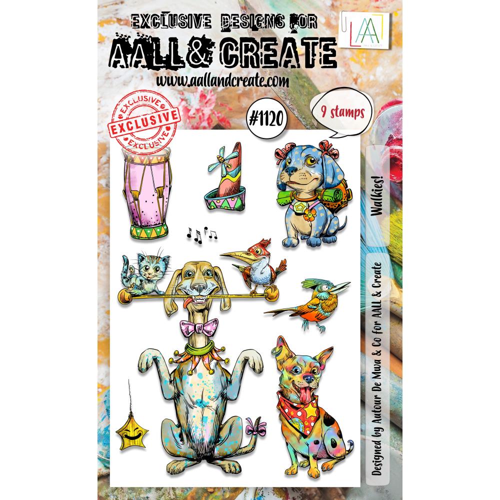 Aall & Create Walkies! Clear Stamp