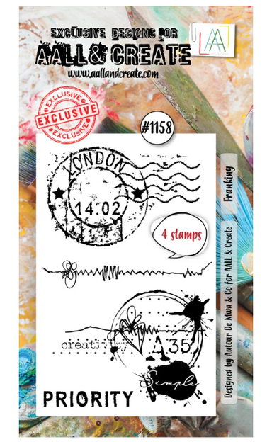 Aall & Create Franking Stamp Set