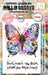 Aall & Create Floral Flyer A7 Stamp