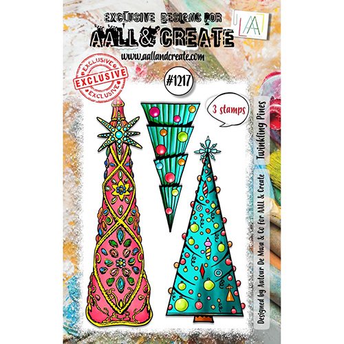 Aall & Create Twinkling Pines Stamp