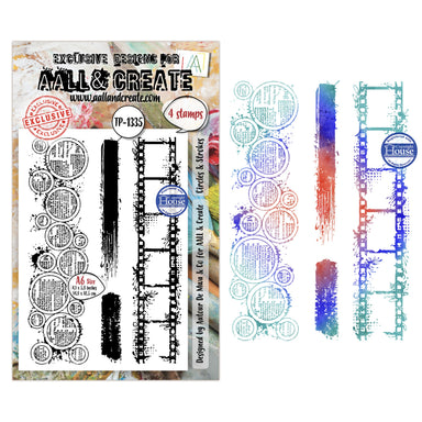 Aall & Create Circles & Strokes Clear Stamp