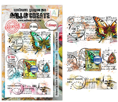 Aall & Create Fragments in Transit Clear A7 Stamp