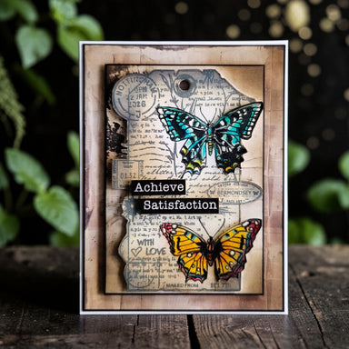 Aall & Create Chrono-stamped Tag A7 Clear Stamp