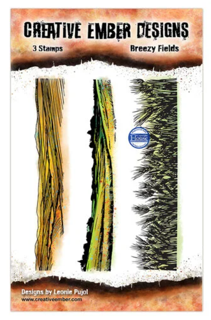 Creative Ember Designs Breezy Fields Stamp