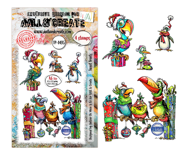 Aall & Create Tweet Treats Stamps