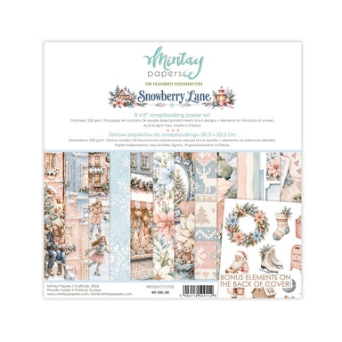 Mintay Paper Snowberry Lane 8X8 Paper Pad