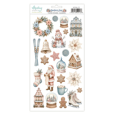 Mintay Snowberry Lane Paper Stickers