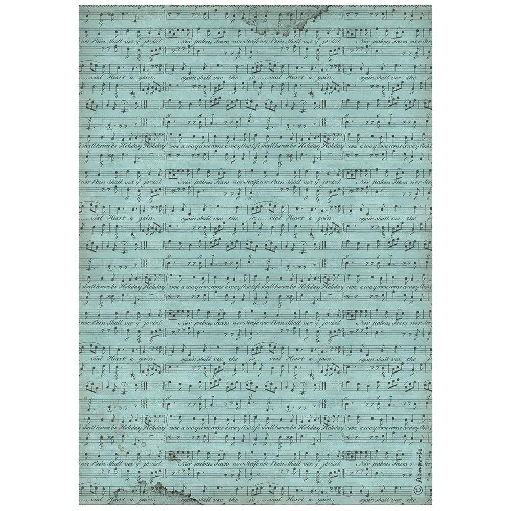 Stamperia Music Rice Paper