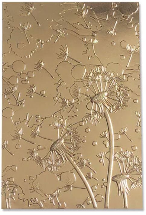 Sizzix Dandelion Wish 3D Embossing Folder