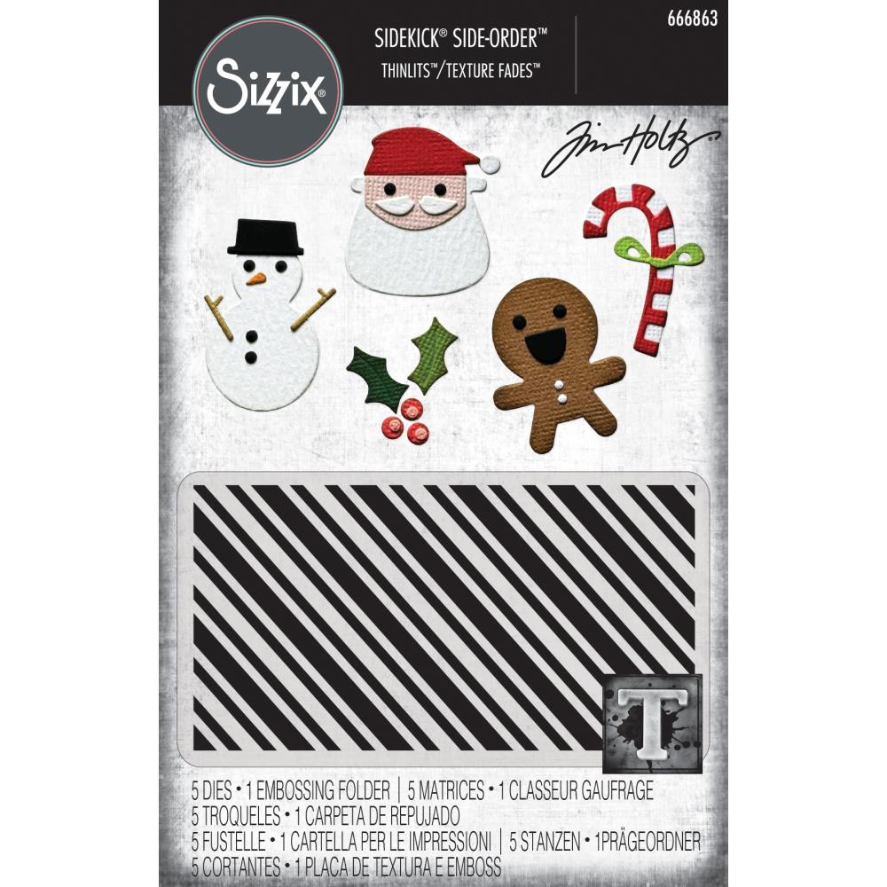 Sizzix Christmas Minis Dies/Embossing Folder