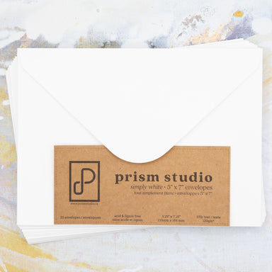 Prism Studio White 5X7 Envelopes (20)