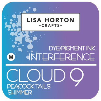 Lisa Horton Cloud 9 Peacock Tails Interference Ink