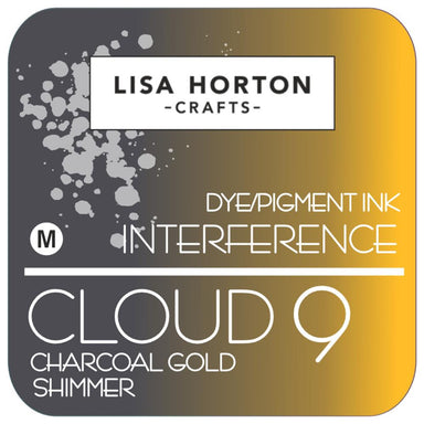 Lisa Horton Cloud 9 Charcoal Gold Shimmer Ink Pad