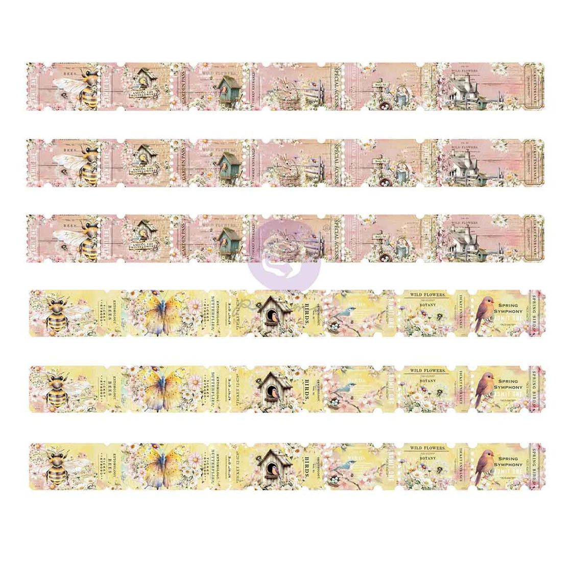 Prima Marketing Among the Wildflowers Tickets 36/PKG