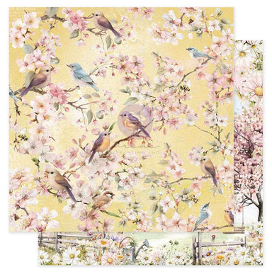 Prima Marketing Among the Wildflowers Birdsong in Bloom 12X12 Paper